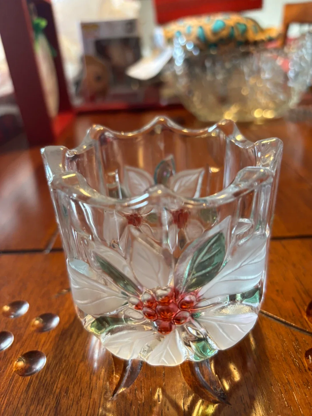 Mikasa Crystal Candle Holder