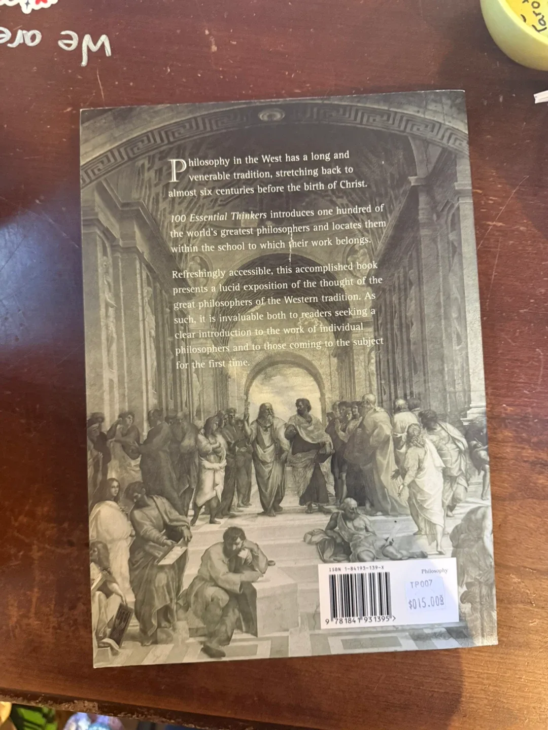 Vintage book from 2002 Philosophy: 100 Essential Thinkers image indicator(3)