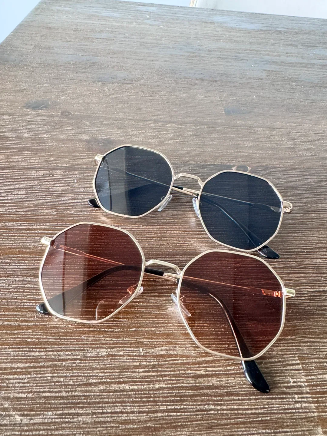 Two pairs of sunglasses