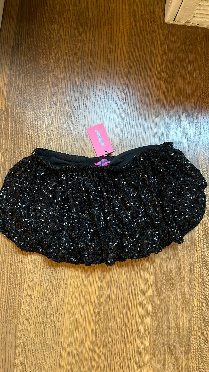 Edikted Mini Skirt - perfect for holiday parties