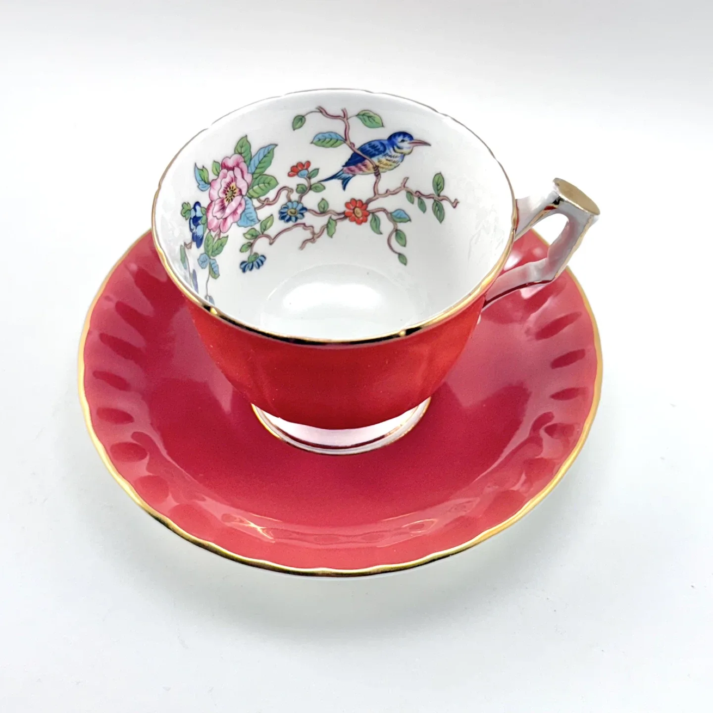 Aynsley rust Pembroke teacup image indicator(2)