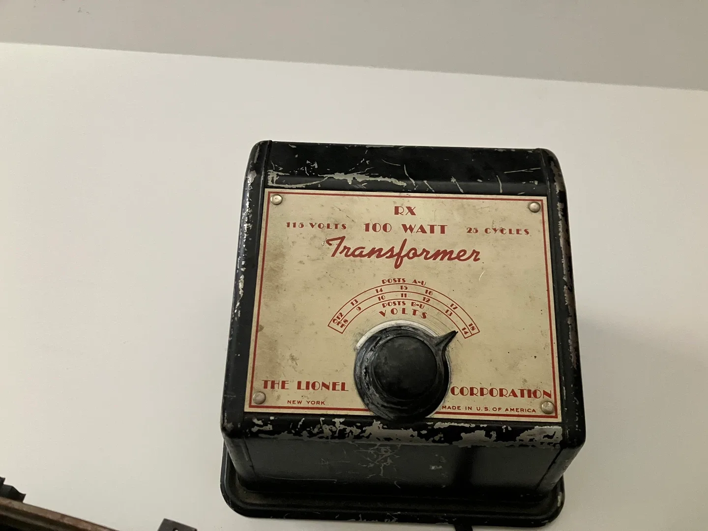 Vintage Lionel Train Tracks & Transformer image indicator(6)