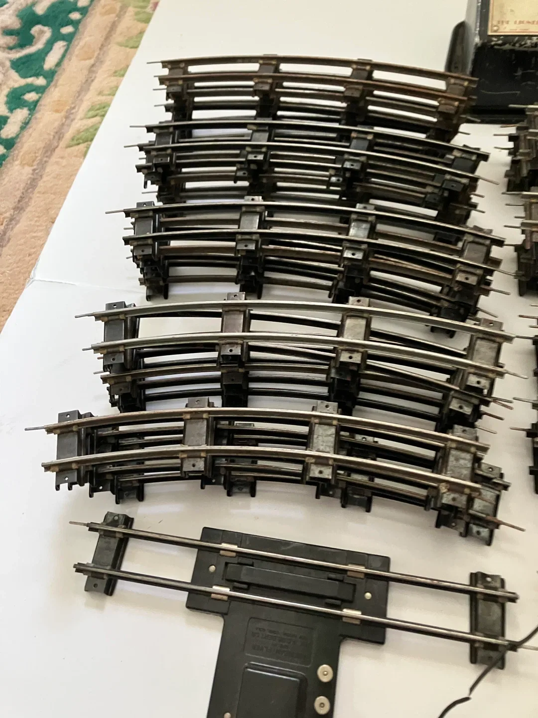 Vintage Lionel Train Tracks & Transformer image indicator(5)
