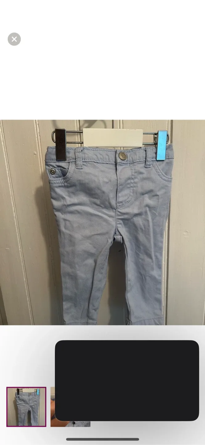 Carter's Baby Jeans - Size 9 Months