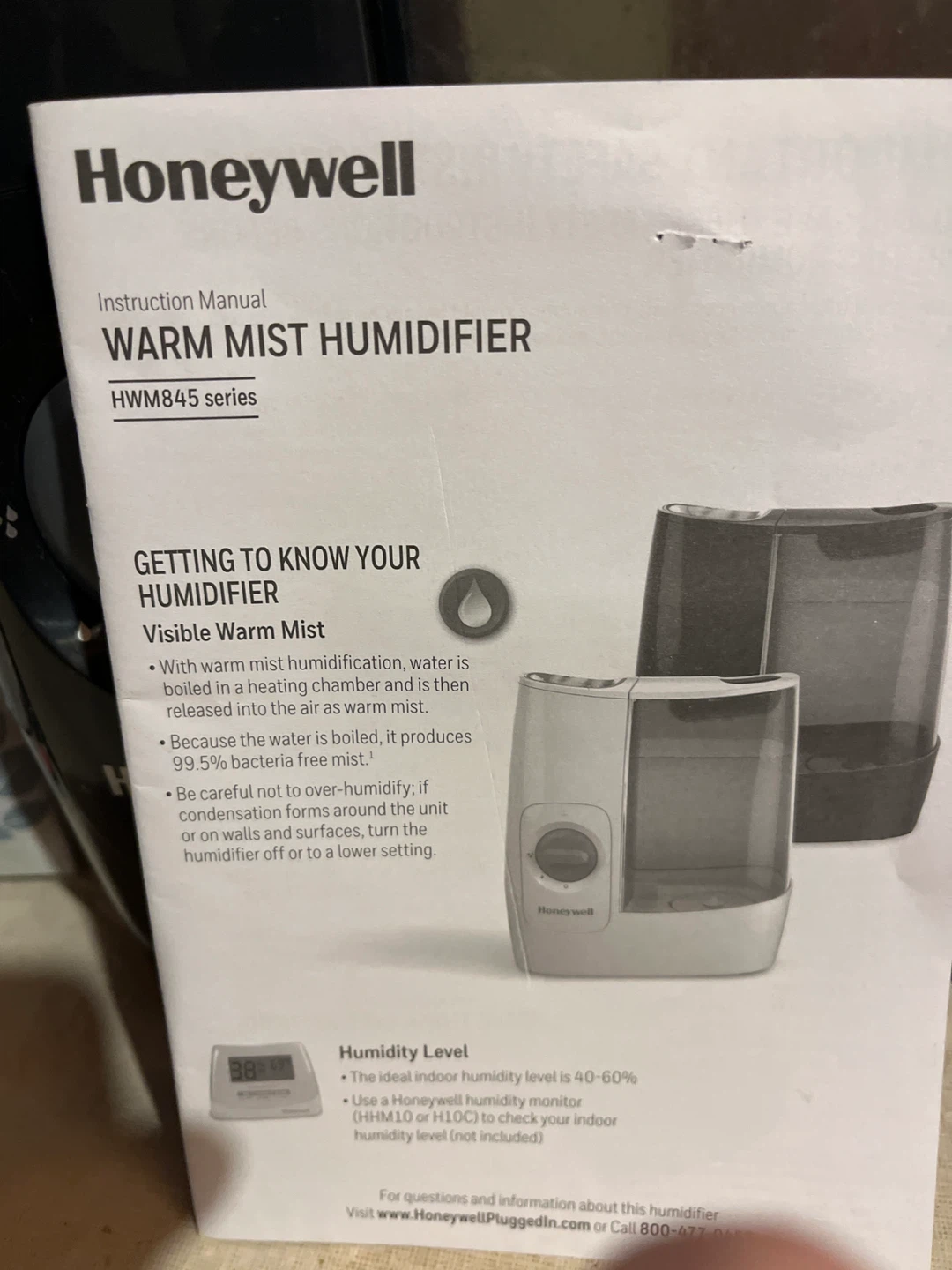 Warm mist humidifier - photo 2