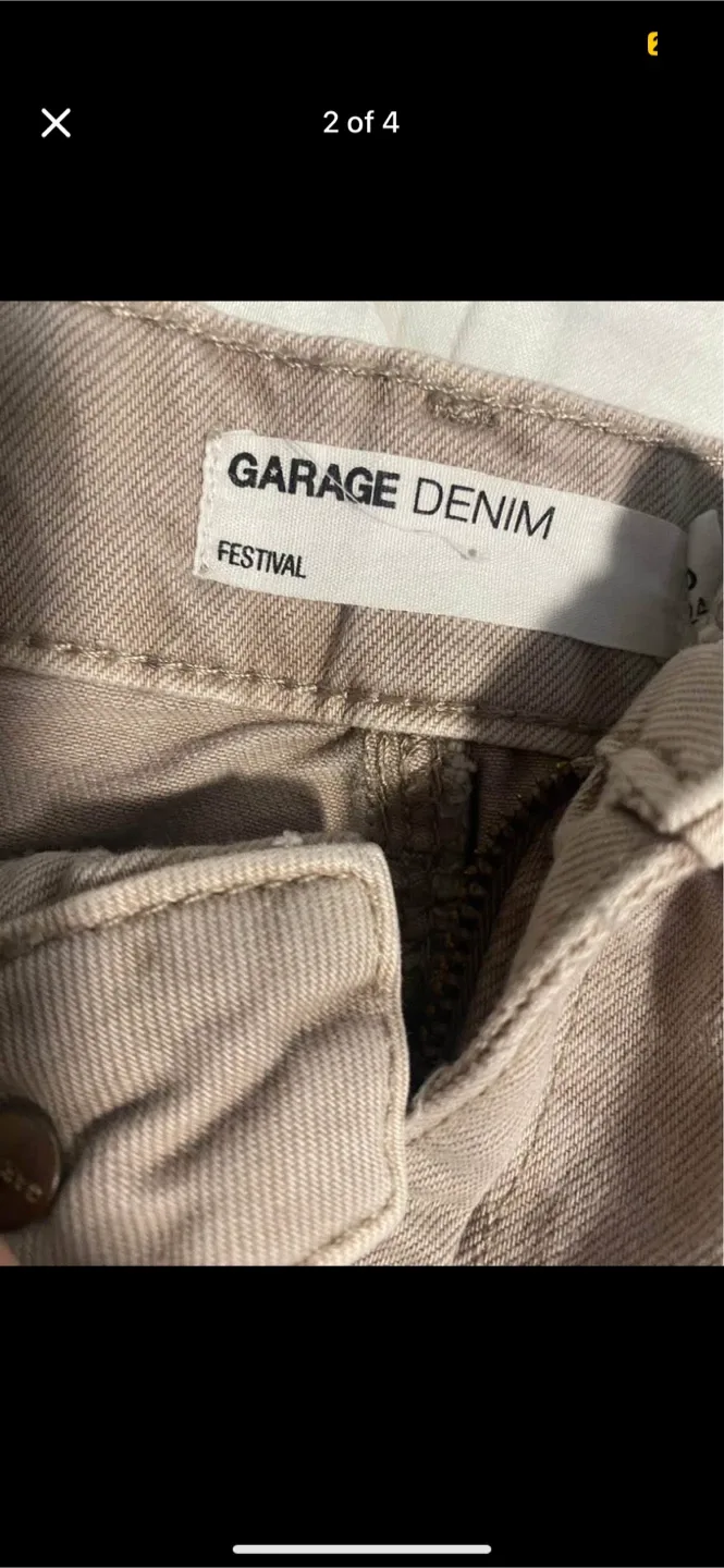 Garage Festival Denim Shorts image indicator(2)
