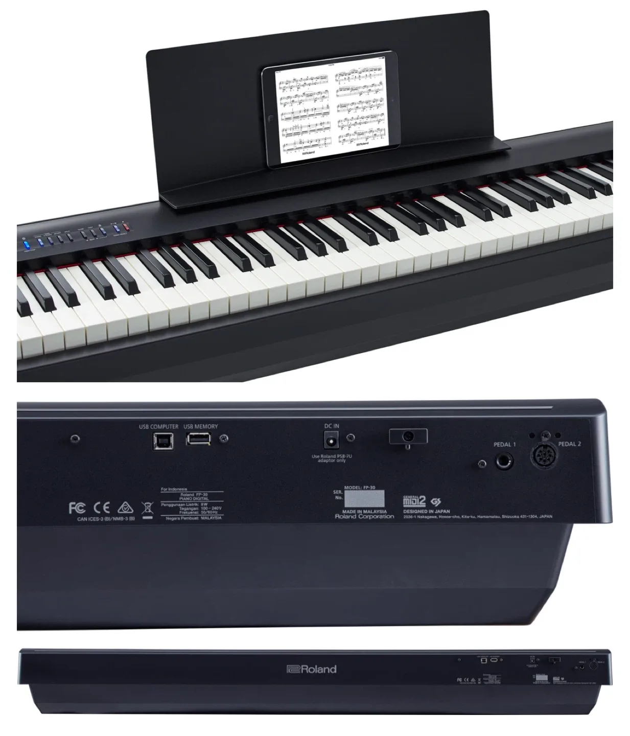 Roland FP-30 Digital Piano - Great Condition! image indicator(3)