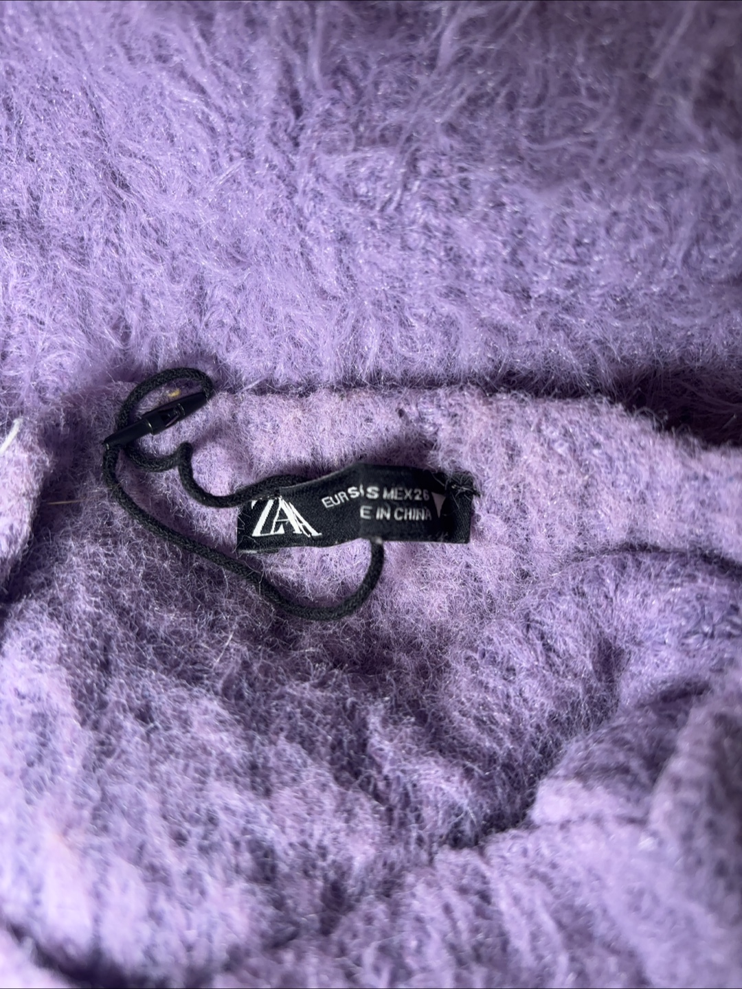 ZARA Fluffy Knit Y2K 2 Piece Crop Top Shorts - photo 4