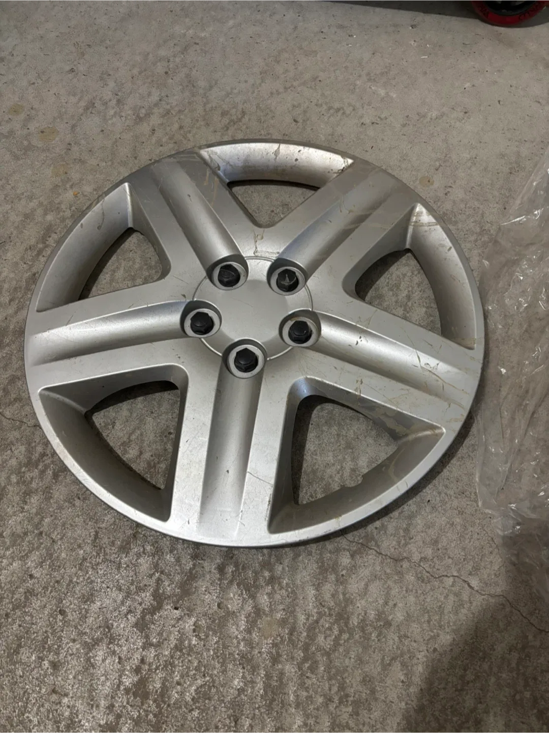 Silver Car wheel cap-4