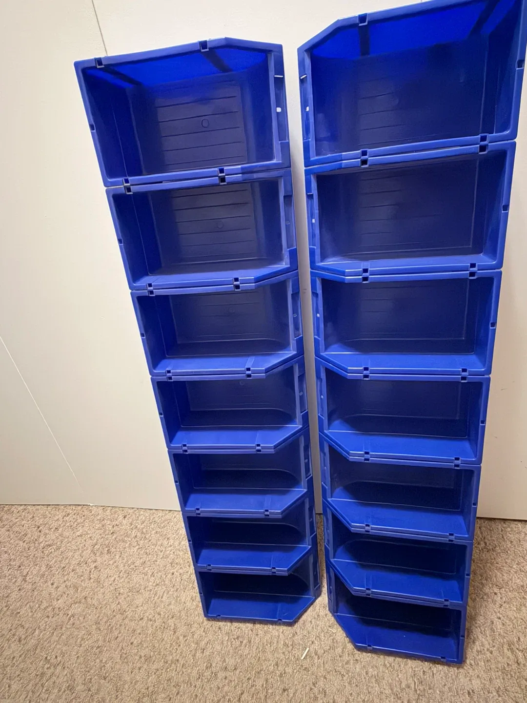 Shuter HB-1525 Stackable Bins - Blue