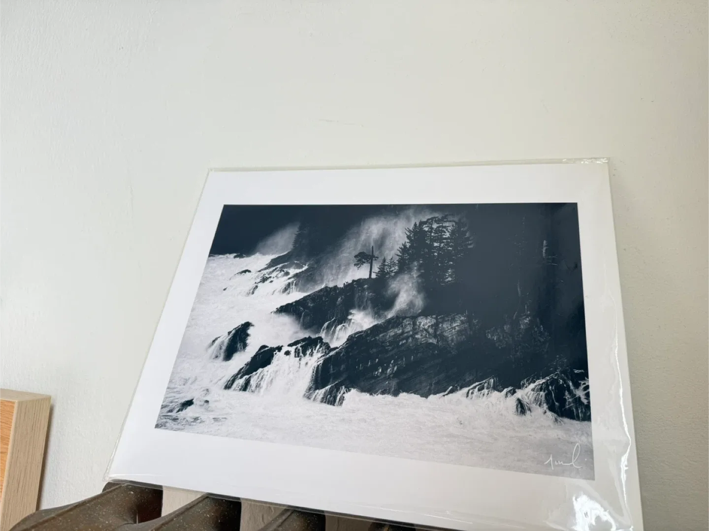 BNIB Original Jeremy Koreski Print - Stormy Coast image indicator(3)