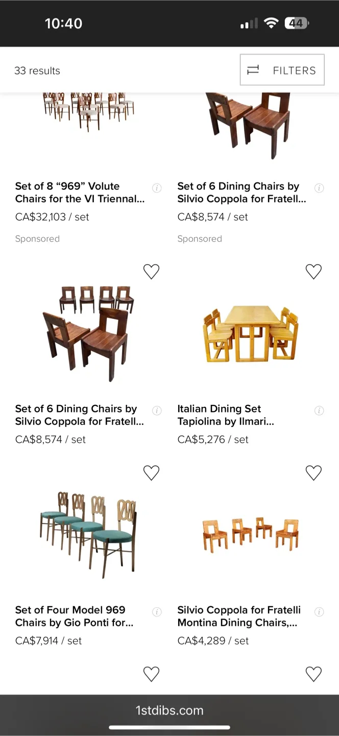 POST MODERN VINTAGE ITALIAN MONTINA CHAIRS MCM BAUHAUS image indicator(9)