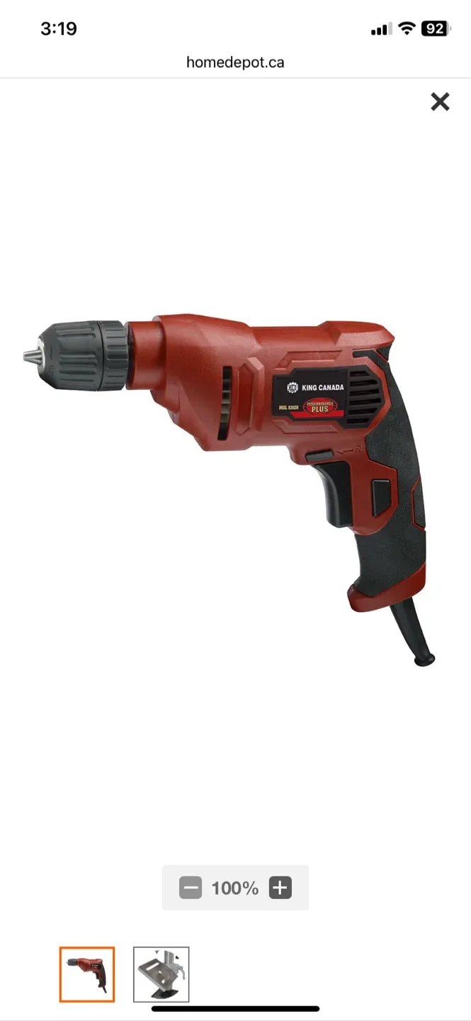 King Canada Performance Plus Drill in box brand new