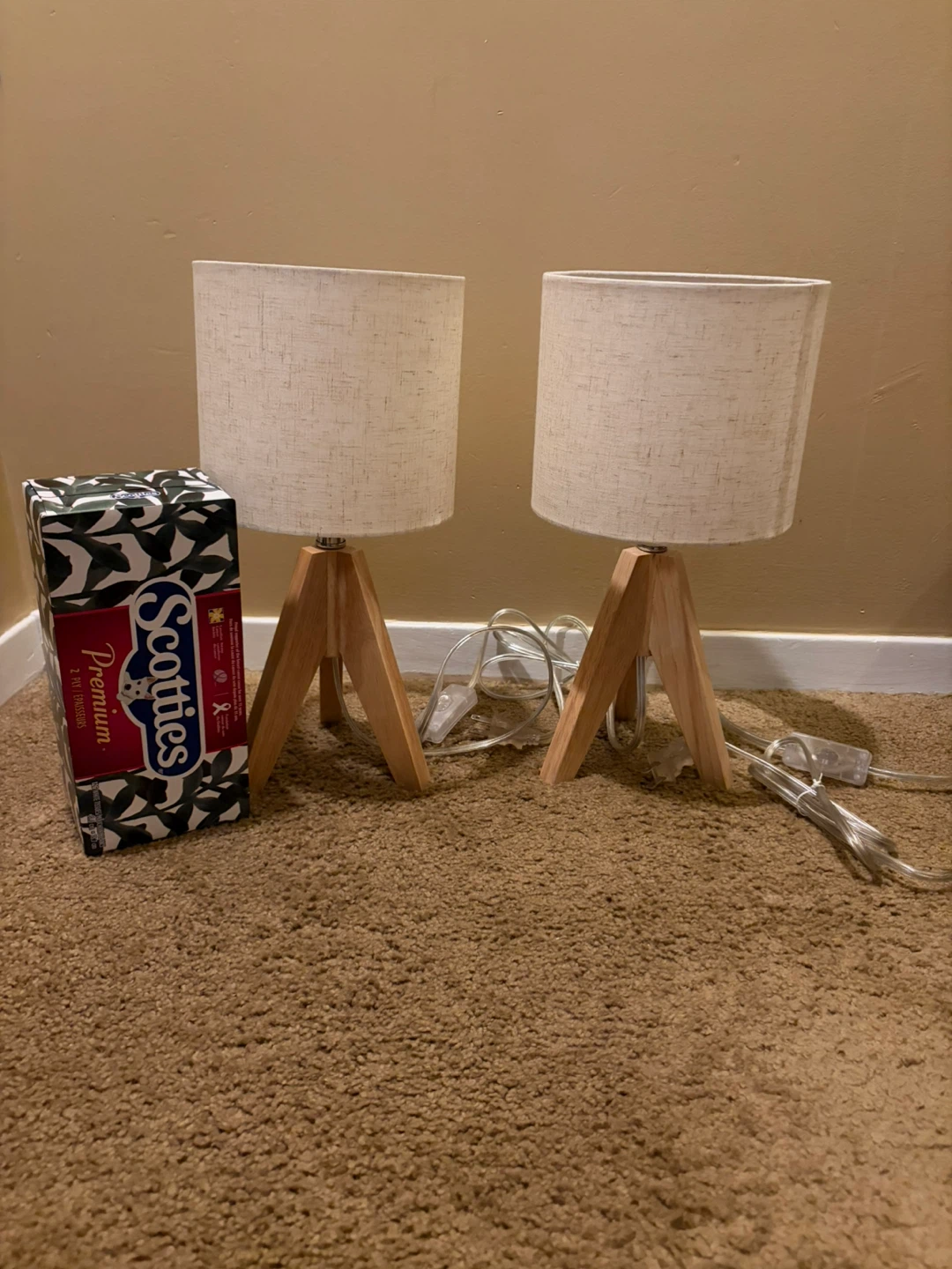 Set of 2 Tripod Table Lamps - photo 2