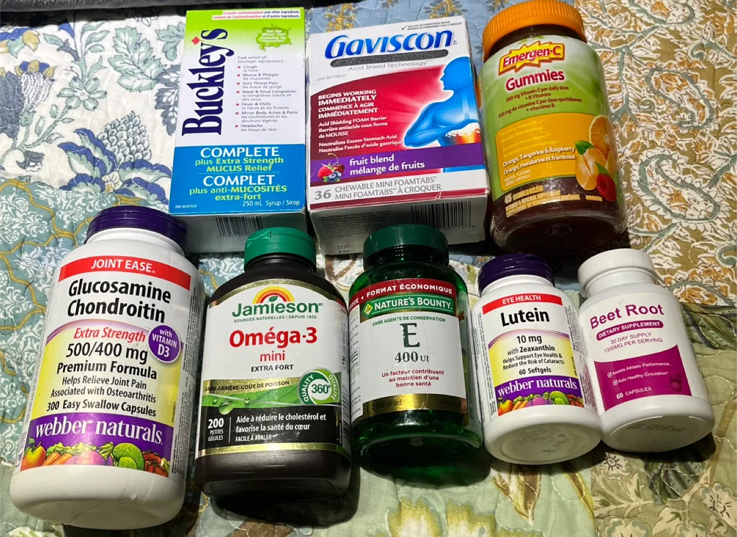 Mixed Health Supplements