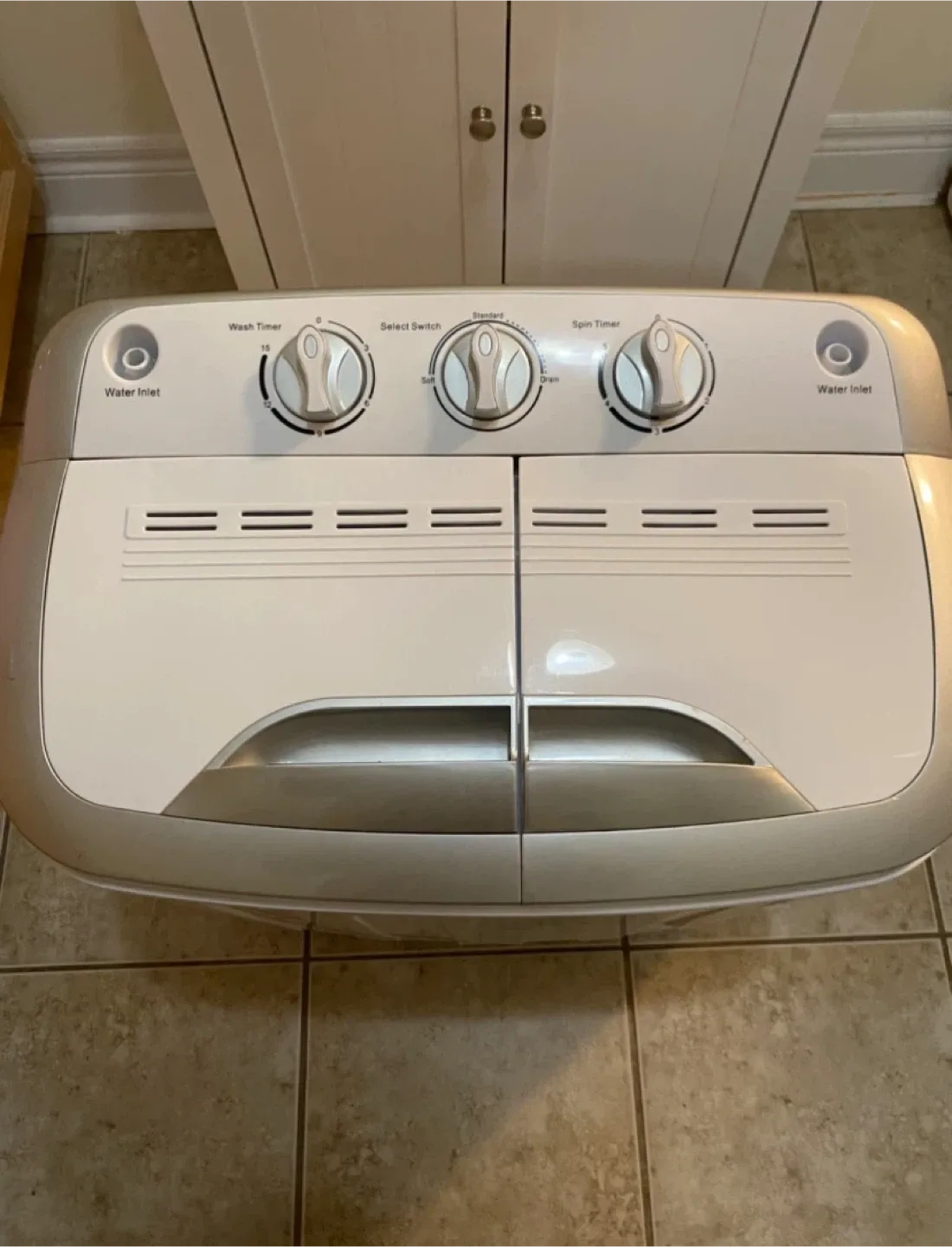 Portable Twin Tub Washing Machine image indicator(2)