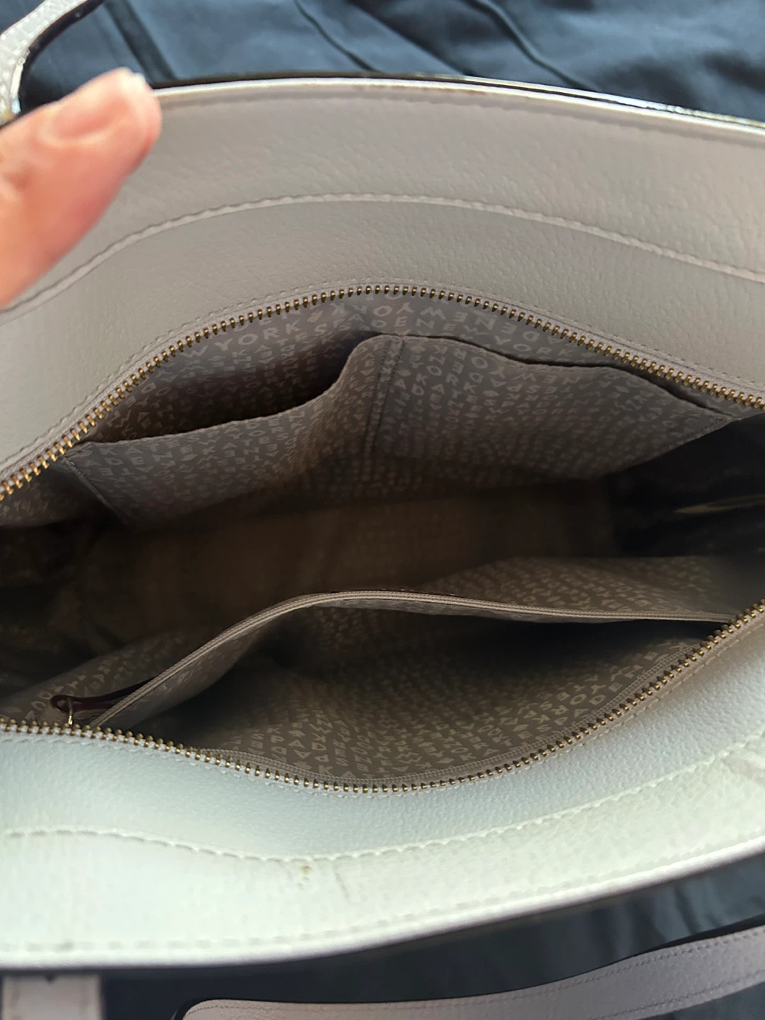 Kate Spade Beige Leather Tote Bag - photo 5