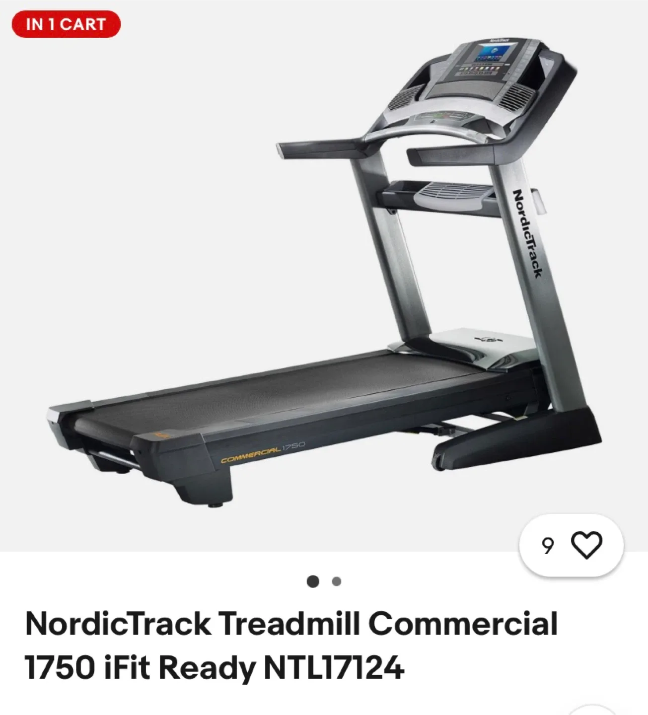 NordicTrack Commercial 1750 Treadmill
