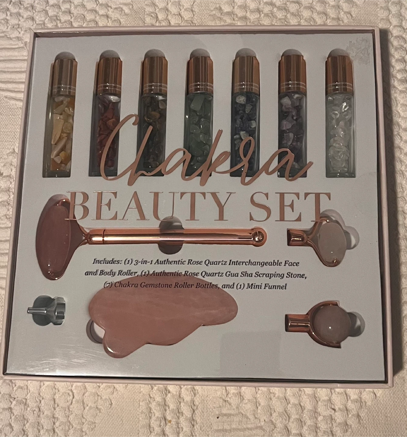 Chakra Beauty Set with Essential Oil Rollers