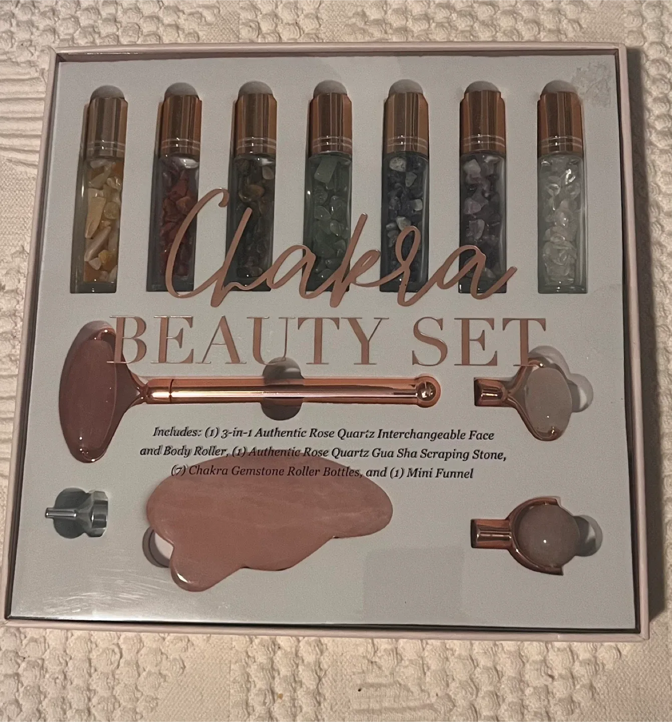 Chakra Beauty Set with Essential Oil Rollers