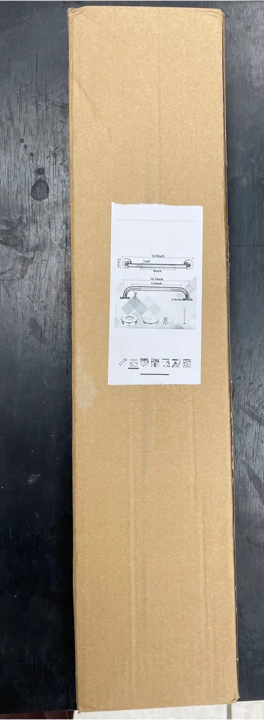 Anti-Slip Bathroom Grab Bar, 16 Inch 2pcs image indicator(9)