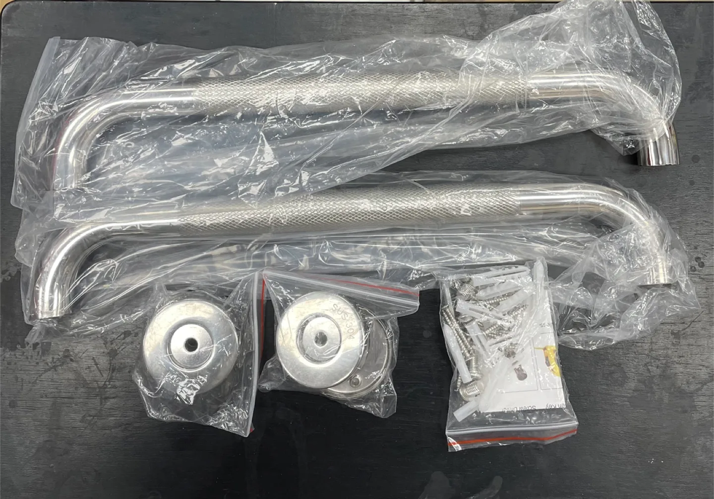 Anti-Slip Bathroom Grab Bar, 16 Inch 2pcs image indicator(8)