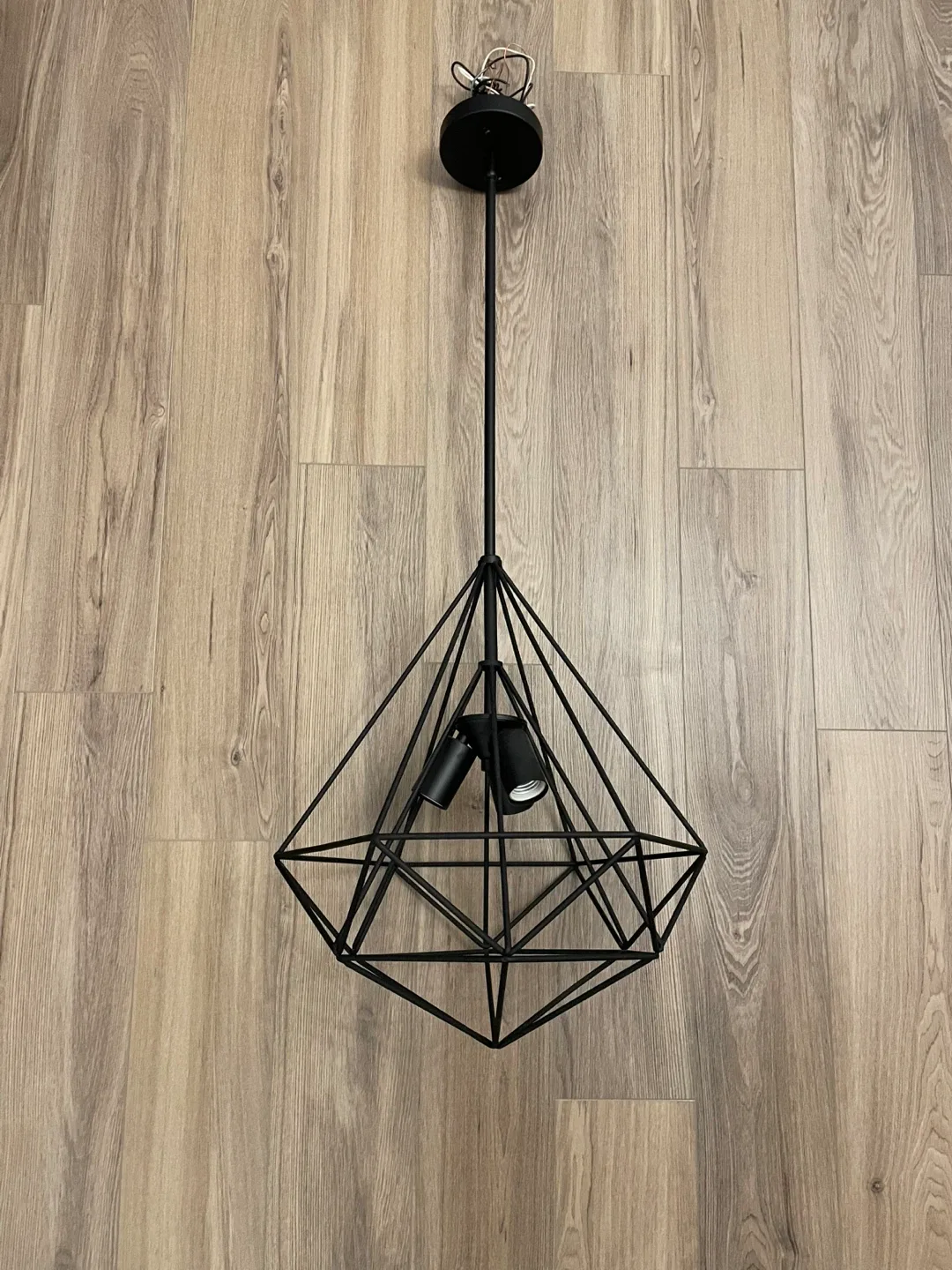 Excellent Condition Geometric Pendant Light Fixture