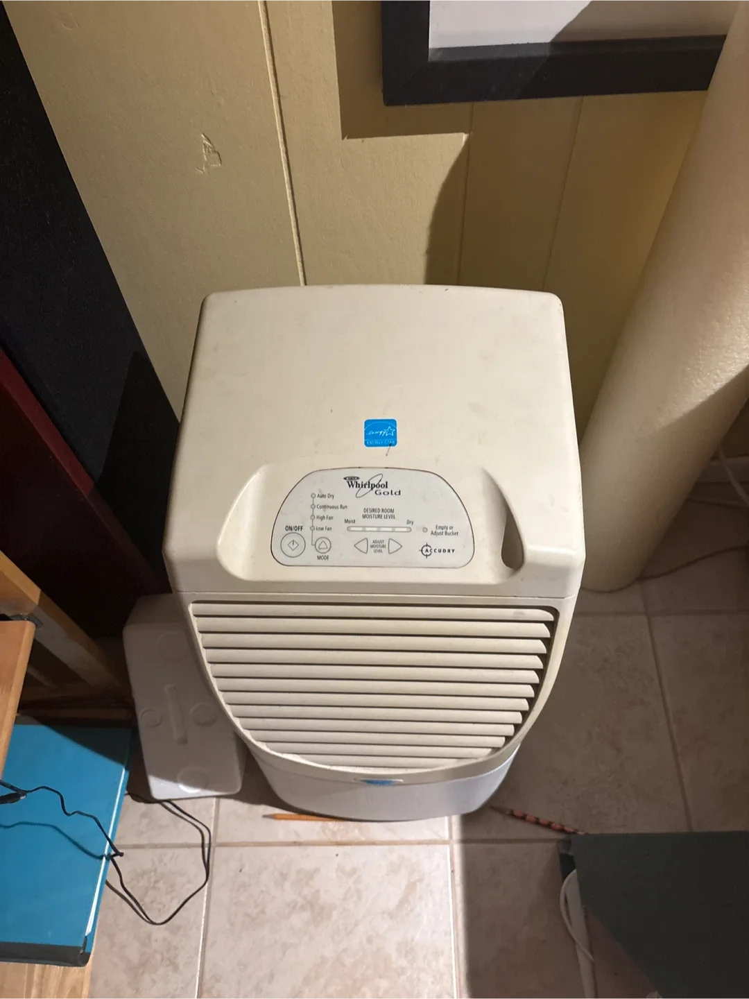 Whirlpool Gold Dehumidifier
