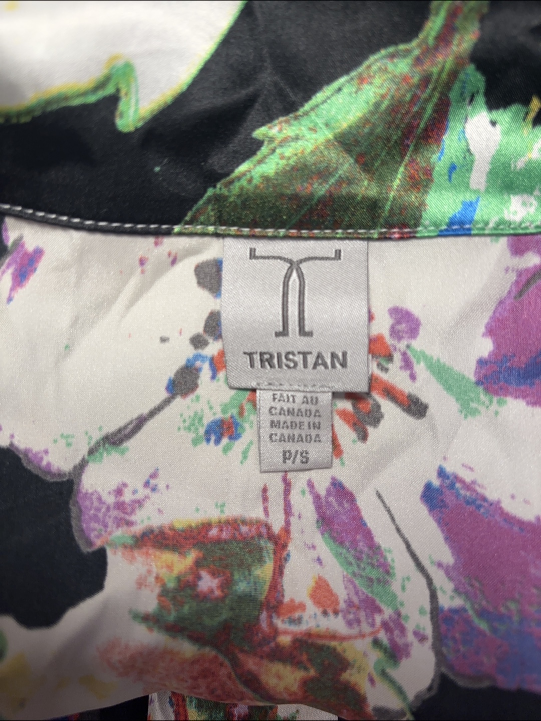 TRISTAN! Made in Canada P/S Petite Floral Print Dress ! - photo 3