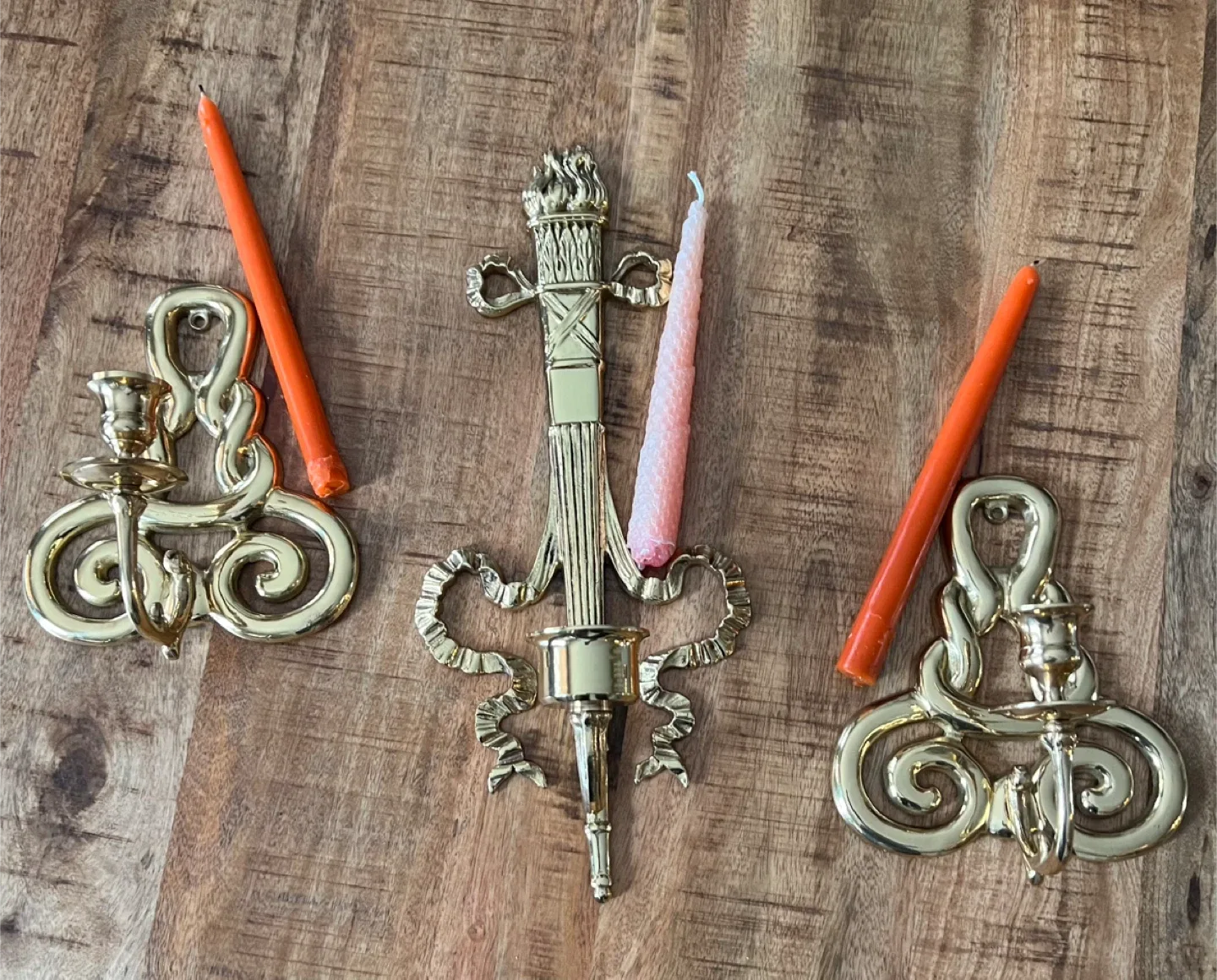 Vintage Brass Wall Sconces image indicator(9)