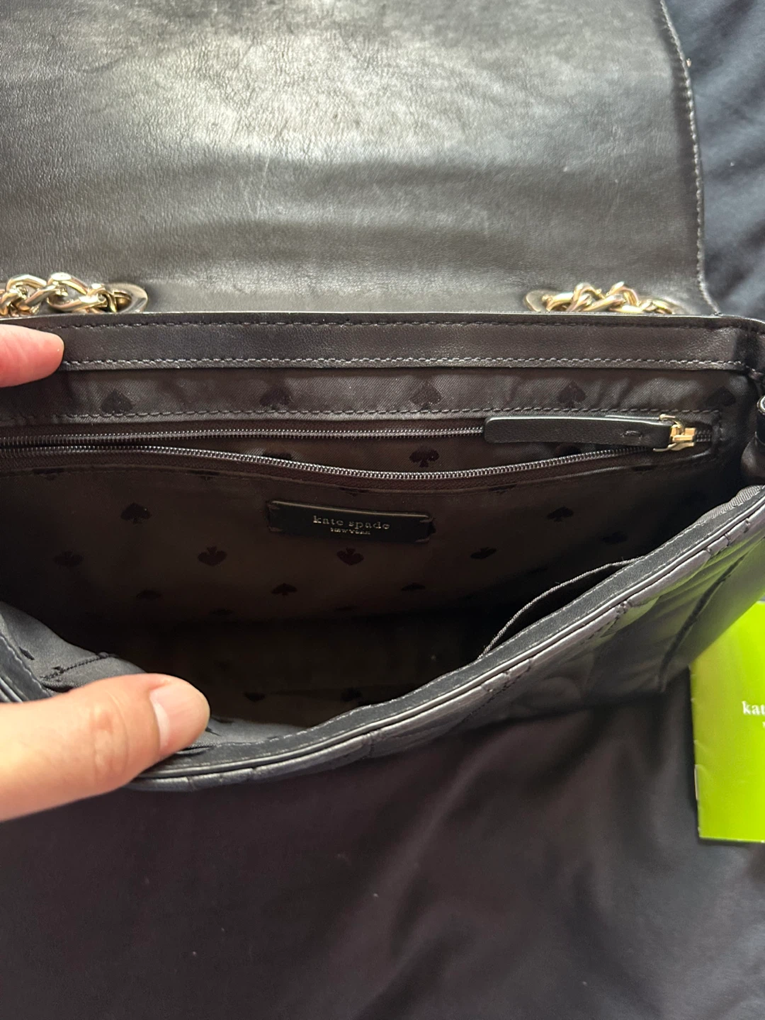 Kate Spade Black Leather Shoulder Bag - photo 5