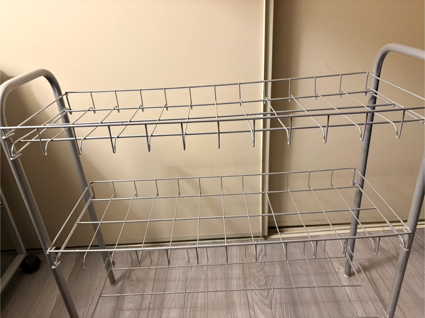 Metal 2-Tier Storage Rack - Great Condition! - photo 2