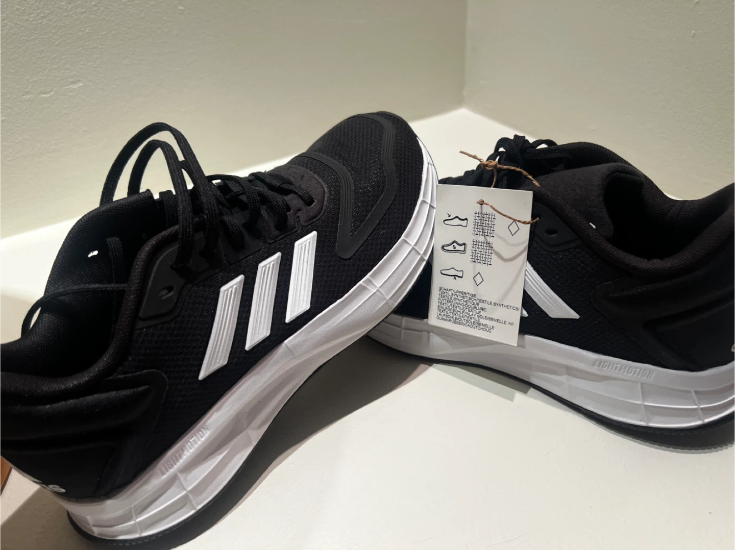 Adidas Duramo 10 Wide - US 7- Black - photo 2