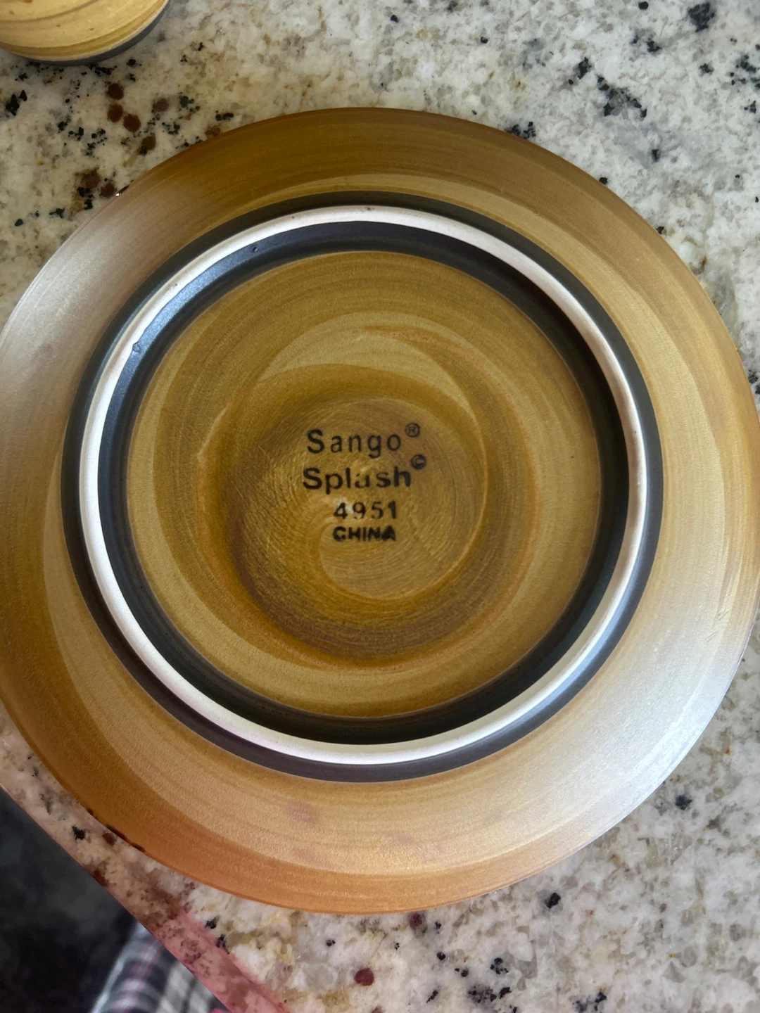 Sango Splash Plate & Mug Set - photo 3