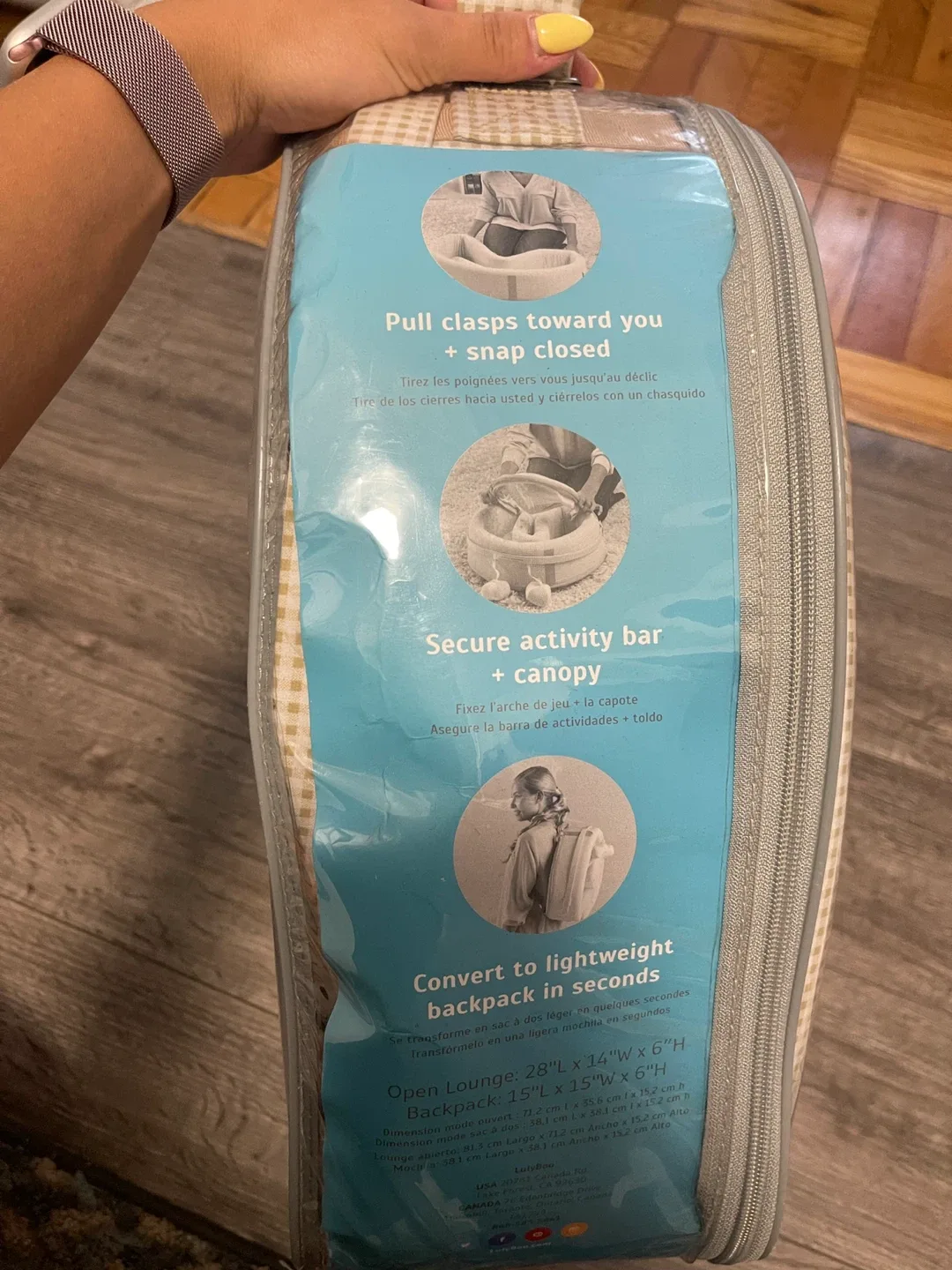 Lulyboo Baby Lounge to-go - New image indicator(3)