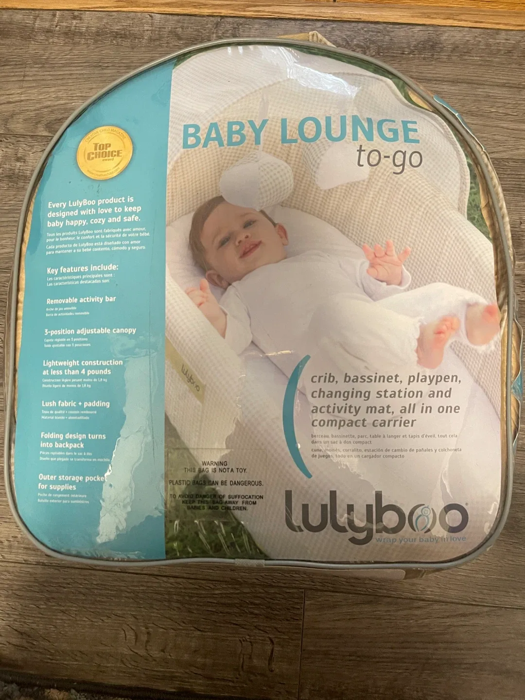 Lulyboo Baby Lounge to-go - New