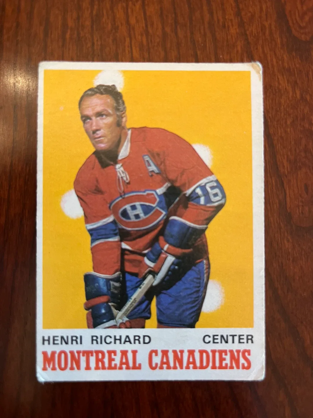 1970-71 OPC O PEE CHEE Hockey #176 Henri Richard