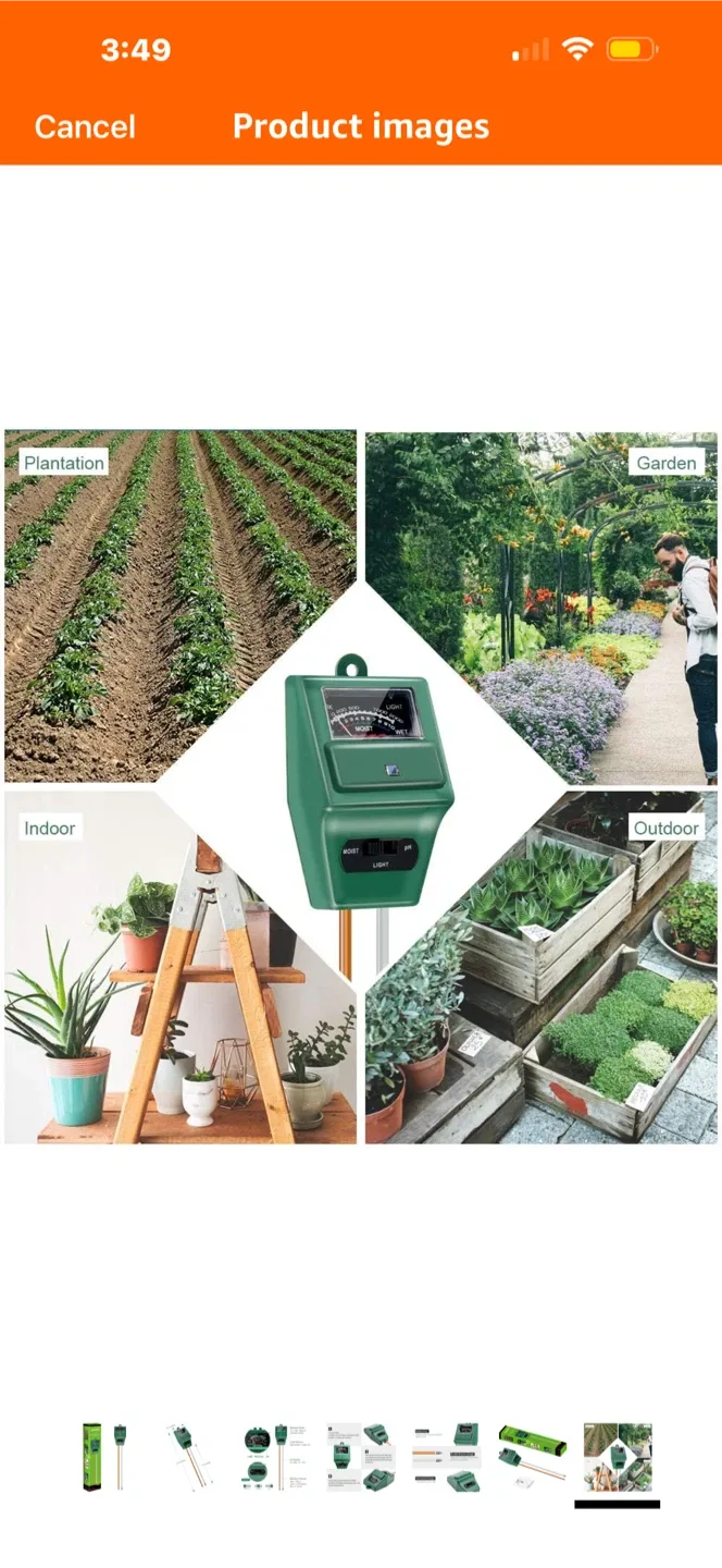 Sonkir MS02 Soil pH Meter - Garden Tool image indicator(2)