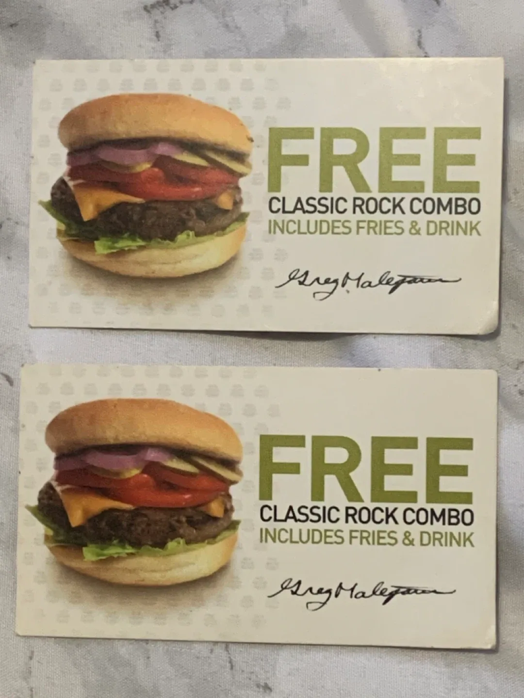 Shamrock Burgers Free Classic Rock Combo