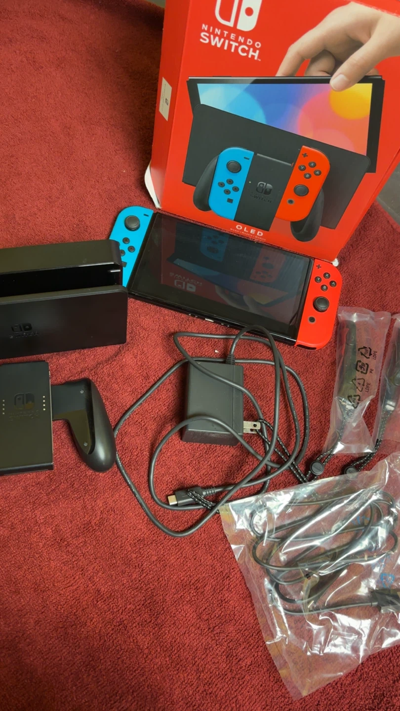 Nintendo Switch OLED Model w/ Box - photo 2