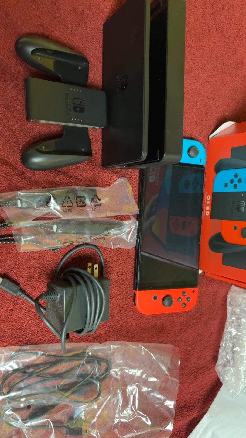 Nintendo Switch OLED Model w/ Box - photo 3