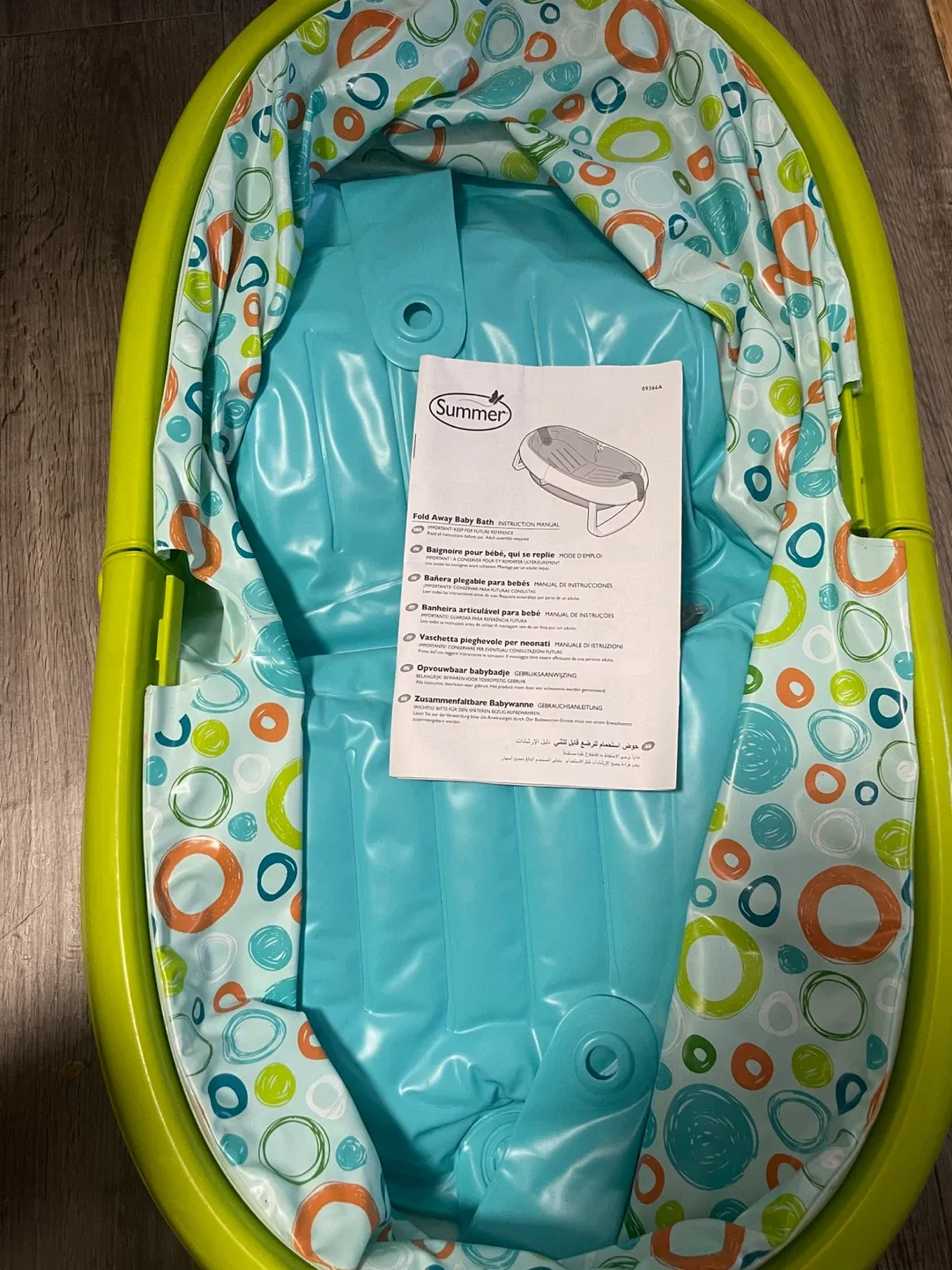 Summer Fold Away Baby Bath Tub