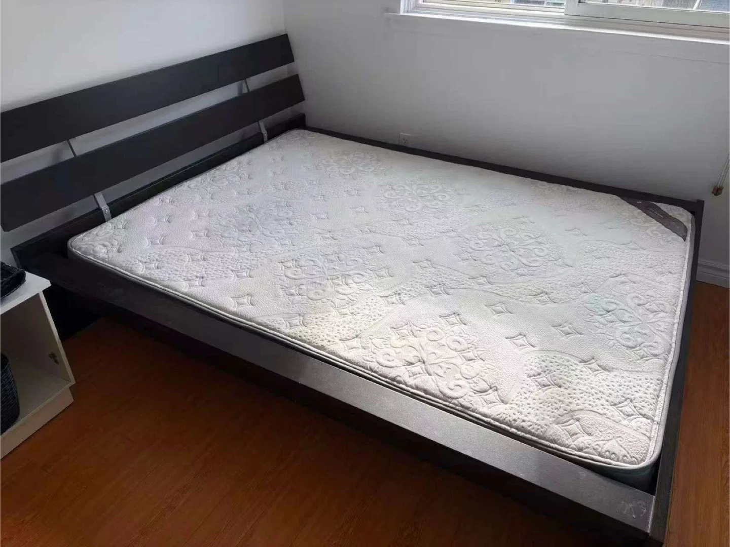 IKEA Queen Bed Frame - Dark Brown