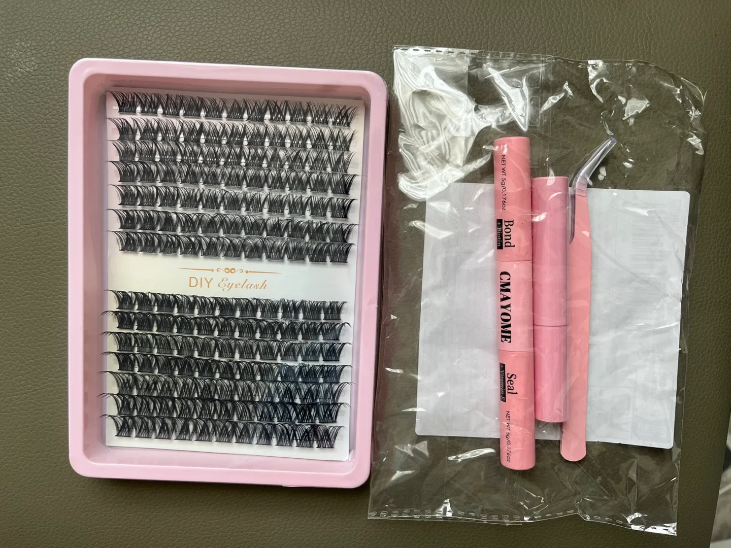Brand new cluster lash set