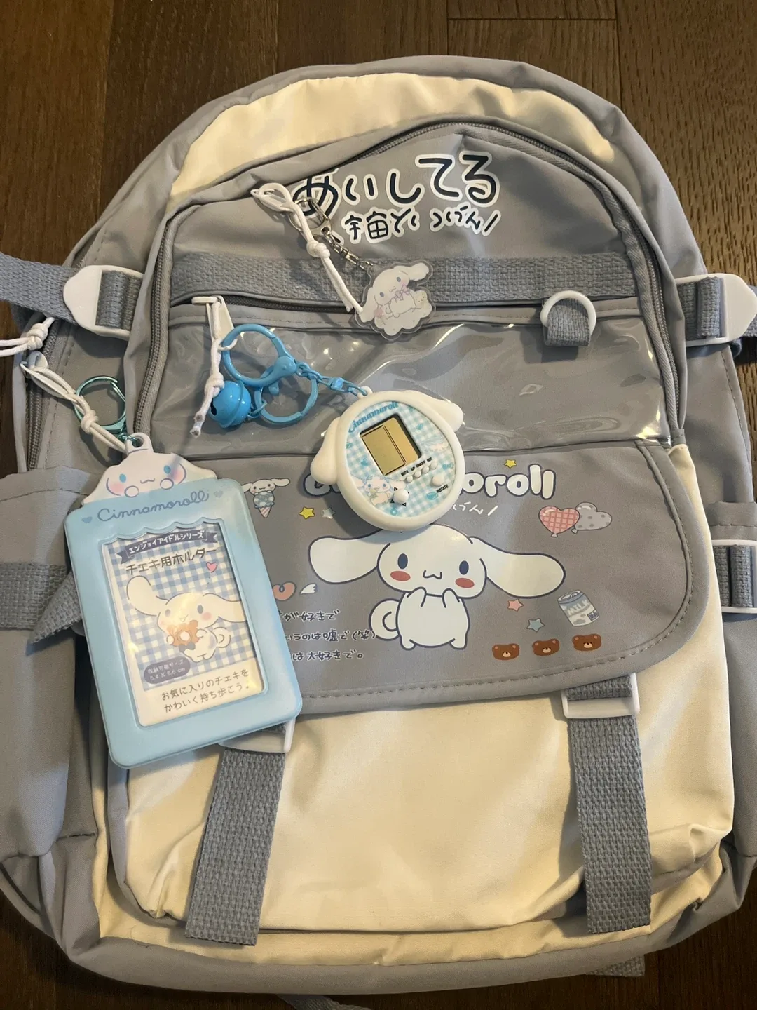 Cinnamoroll Backpack - Grey & White image indicator(4)
