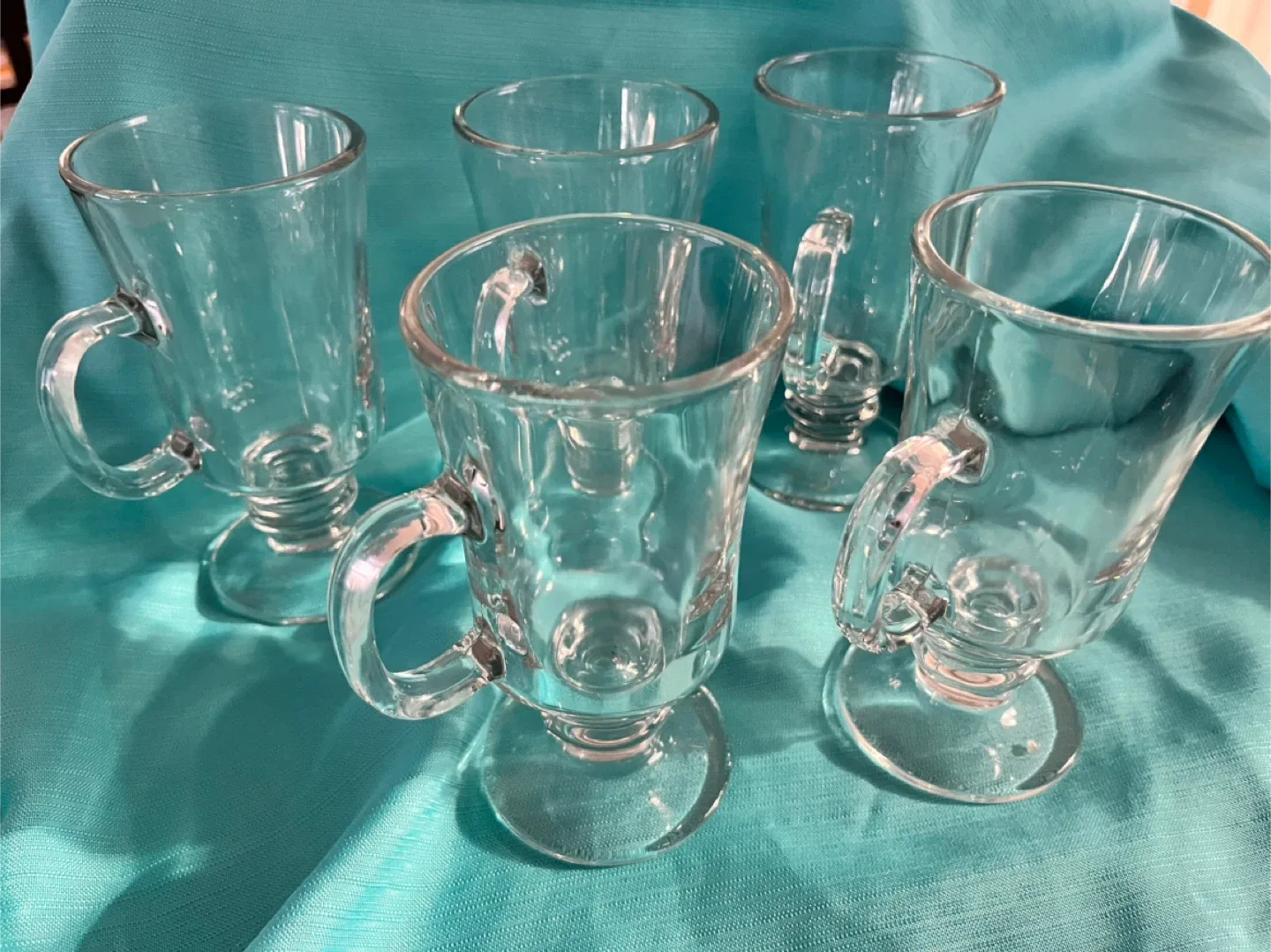 Set of 5 Irish Coffee Mugs