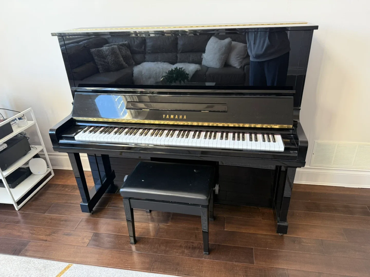 Yamaha Upright Piano with Bench