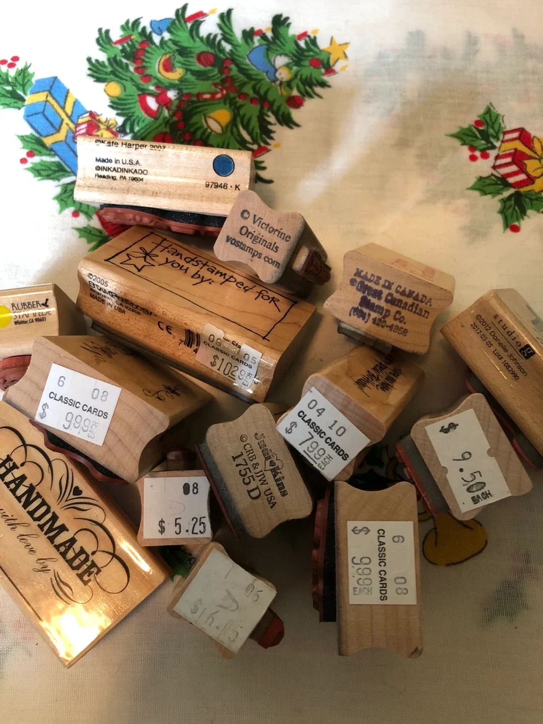 Wooden stamps image indicator(6)