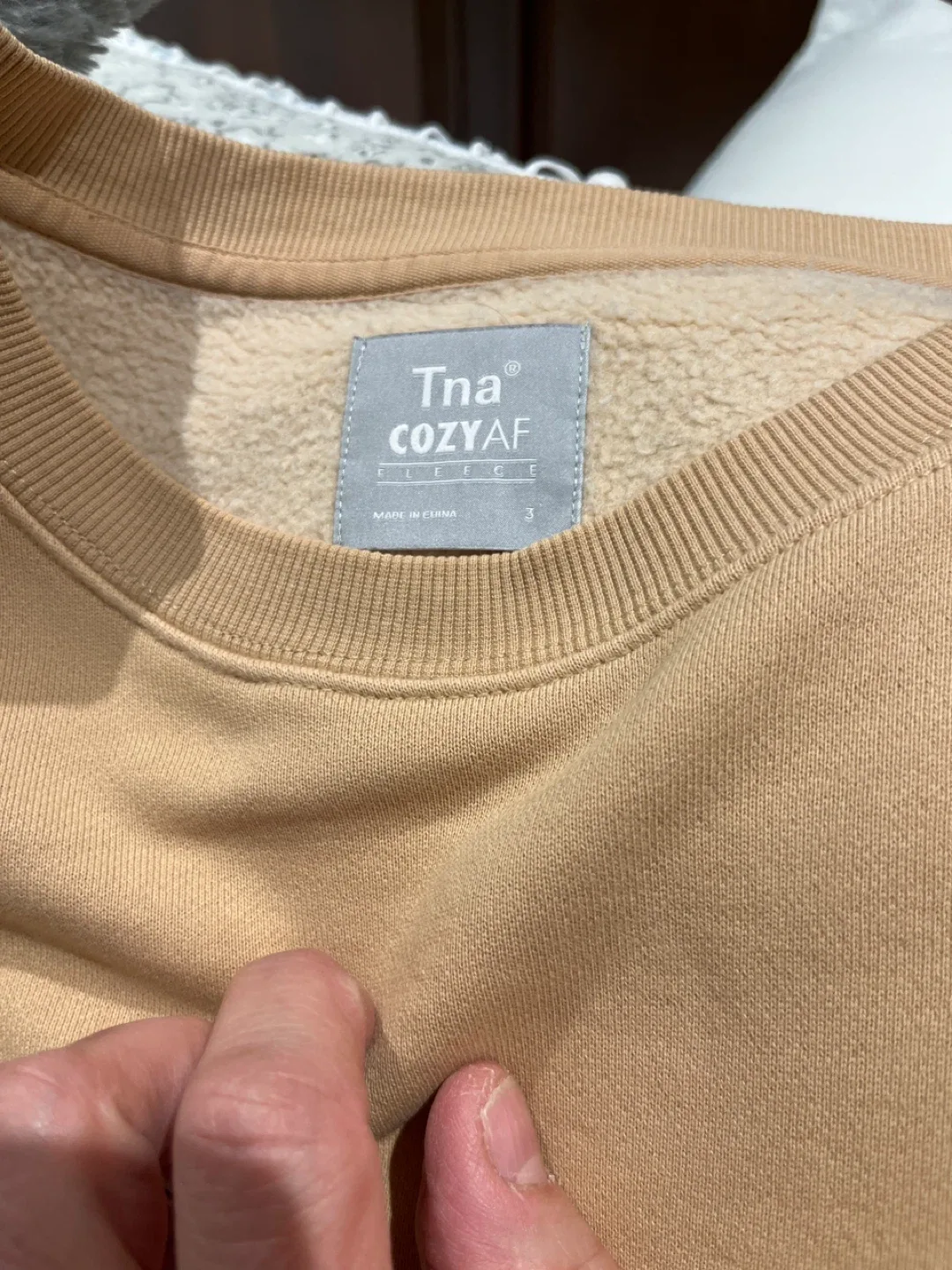 Tna Cozy AF Fleece Sweatshirt - Size 3