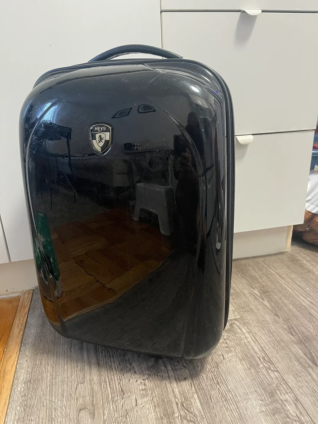 HEYS Black Carry-On Luggage